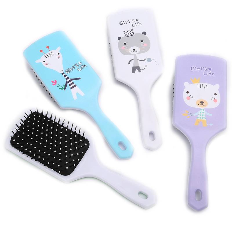 Factory Printed Oval Massage Hair Extension Brush