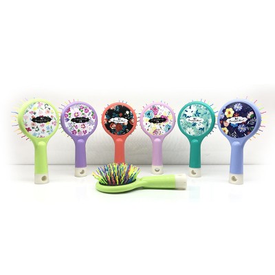 Latest Plastic Material Exquisite Baby Hair Brush