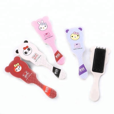 Factory Bear Shape Mini Kids Baby Hair Brush